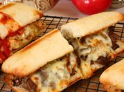 A picture of steak sandwich