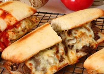 How to Cook Appetizing Homemade Philly Cheese Steak Sandwich