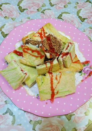 Foto resep Wafer roti tawar (praktis)