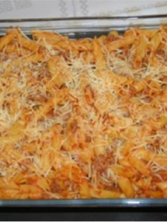 Una foto de Macarrones al horno