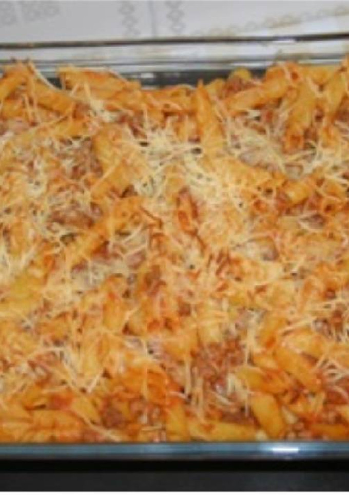 Una foto de Macarrones al horno