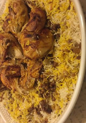 صورة لوصفة مجبوس الدجاج الكويتي الاصلي