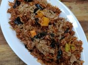 Gambar oncom pedas udang rebon