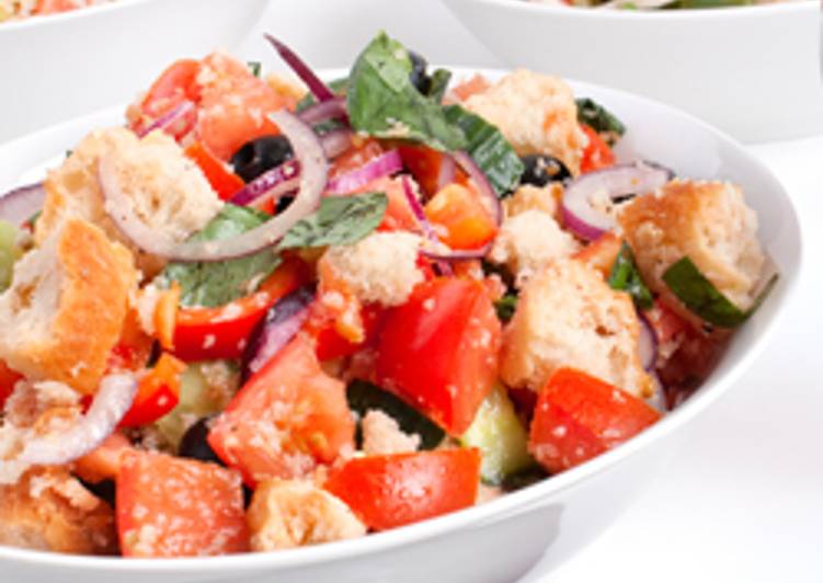 Italian Bread Salad: Panzanella Italian Bread Salad: Panzanella