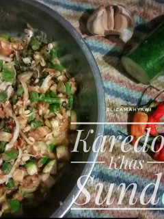 Foto resep Karedok khas sunda