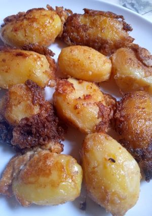 Dankali da kwai ainihin hoton girkin