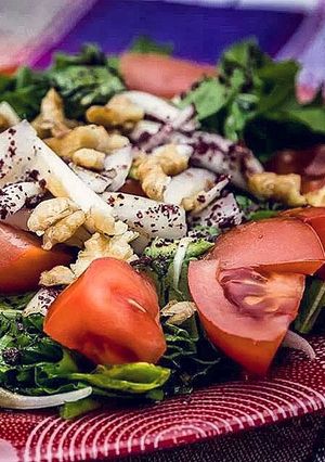 صورة لوصفة طريقة عمل سلطة جرجير