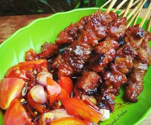 Resep mudah Sate Kambing Gurih Mantul