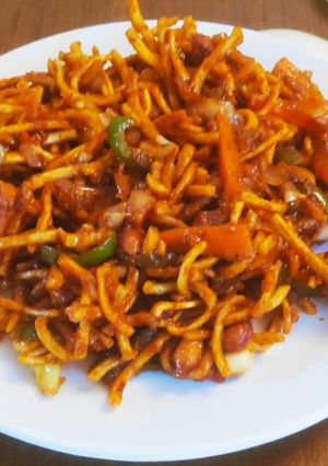 चाइनीज भेल (chinese bhel recipe in Hindi) रेसिपी मुख्य फोटो