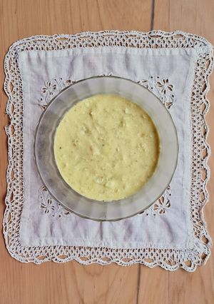 Una foto de "Mantequilla" de avena 🌾 "Manteca" vegana