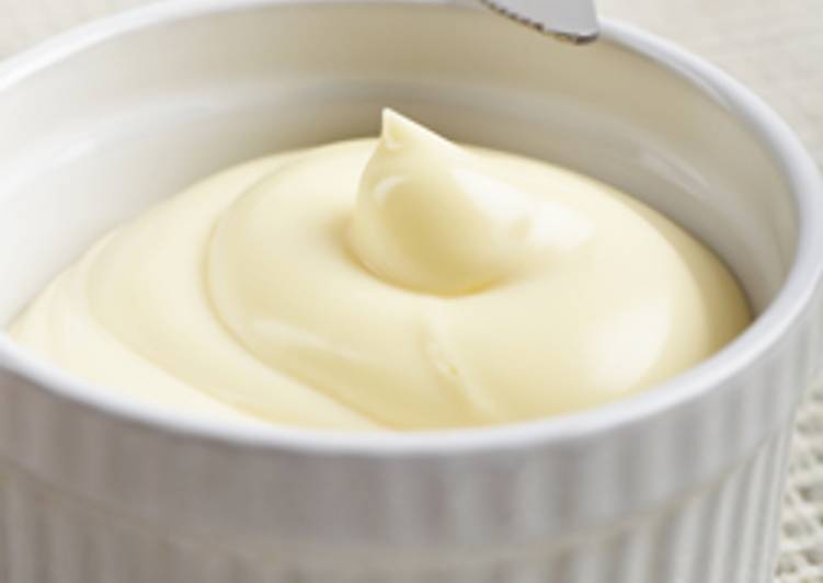 Steps to Prepare Ultimate Homemade Mayonnaise Recipe