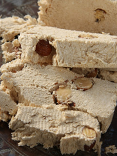 A picture of Iranian Halva Dessert.