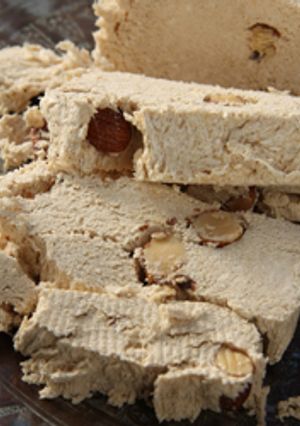 A picture of Iranian Halva Dessert.