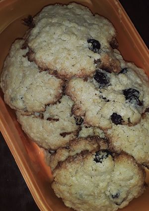Una foto de Galletas de pasas se uvas