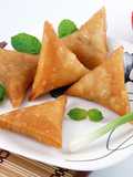 Delicious Meat Samosa