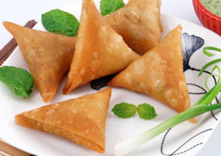 Delicious Meat Samosa