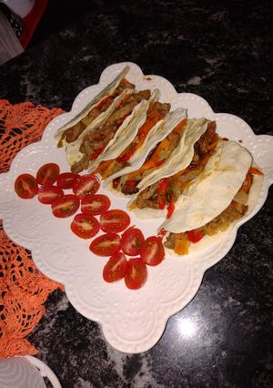 Una foto de Fajitas caseras