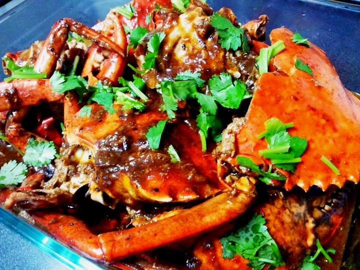 Cara Mudah Menyiapkan Resep Kepiting lada hitam yang Lezat Sekali Anti Ribet, Bikin Ngiler