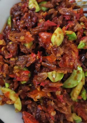 Foto resep Sambal Ebi Pete
