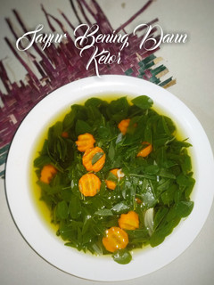 Foto resep Sayur bening daun kelor