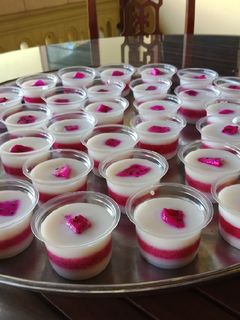 Foto resep Puding Susu Buah Naga