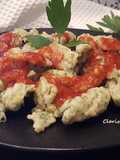 Knepfles (gnocchis) alsaciens verts aux herbes