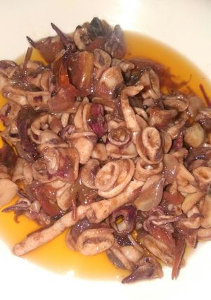 Foto resep Cumi tumis sederhana