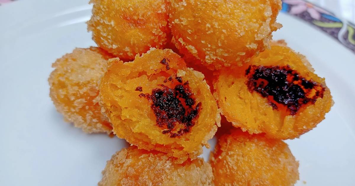 Resep Snack mpasi 12m+ Bola bola ubi oleh Bund Ri Cookpad