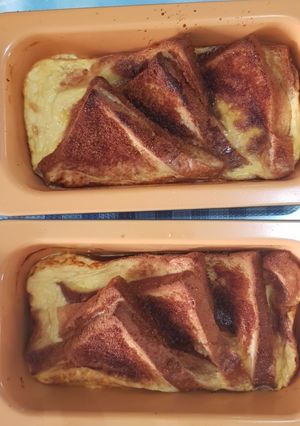 Foto resep Brown sugar bread & butter pudding