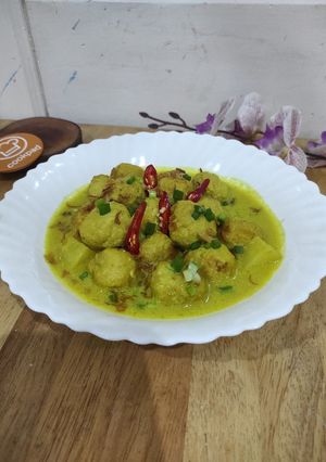 Foto resep Bola Bola Ayam Opor Santan