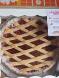 Pastafrola casera de membrillo o batata