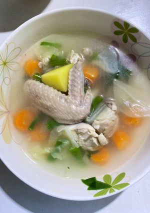 Foto resep Sayur sop ayam