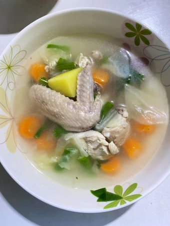 Cara Gampang Membuat Resep Sayur sop ayam yang  Bikin Ketagihan Anti Ribet, Menggugah Selera