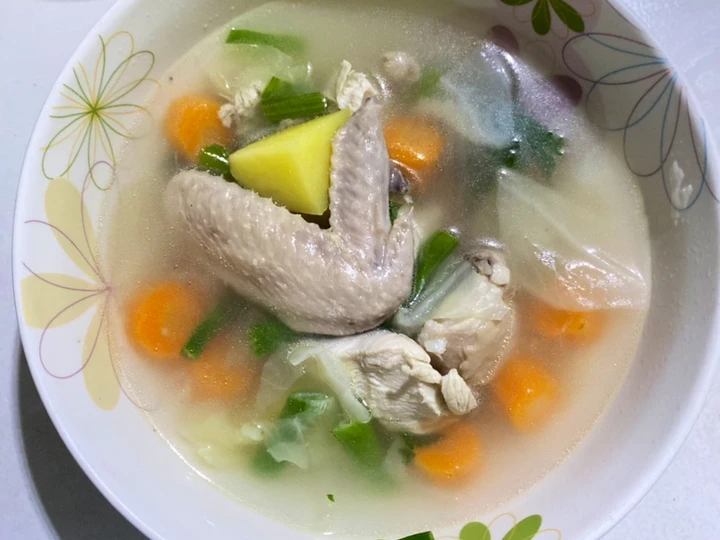Cara Gampang Membuat Resep Sayur sop ayam yang  Bikin Ketagihan Anti Ribet, Menggugah Selera