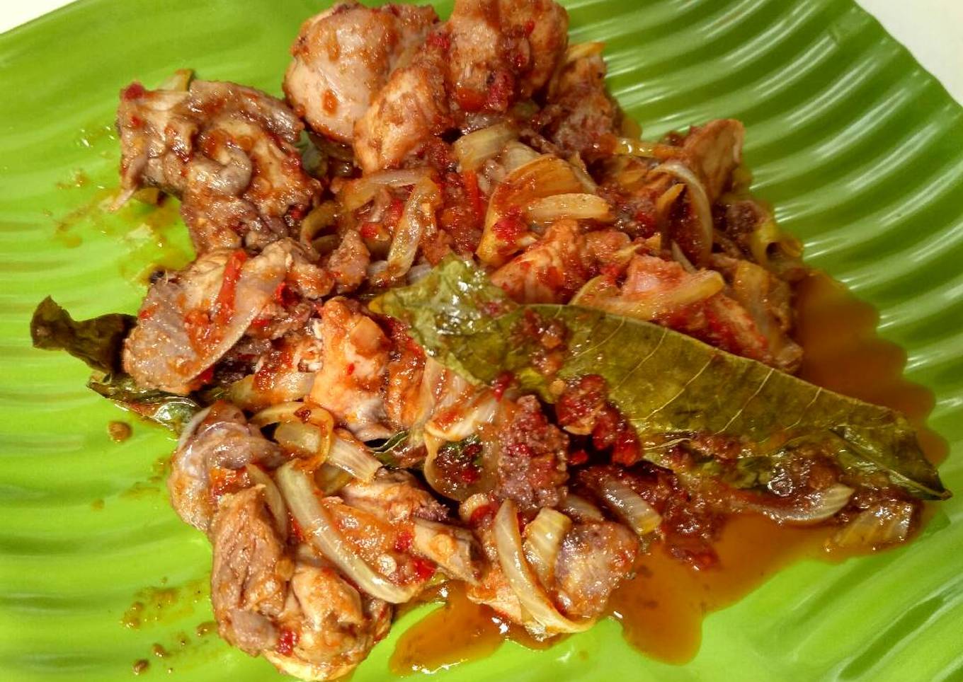 Ayam balado sederhana