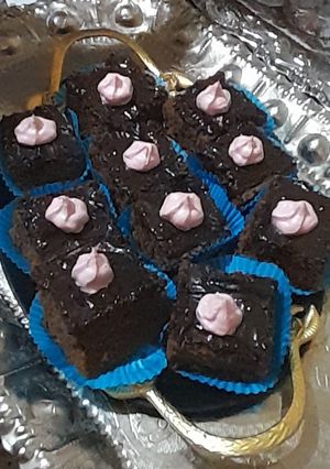 صورة لوصفة كيكة الماء المغلي