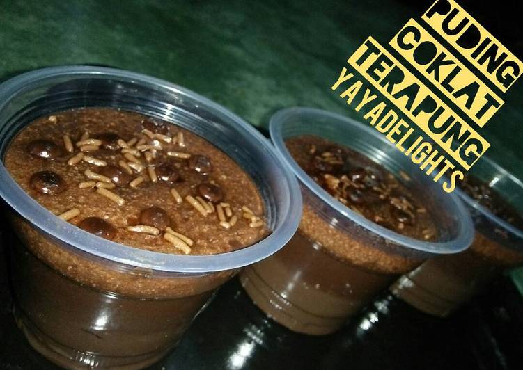 Puding Coklat Terapung endueeeesss 😍