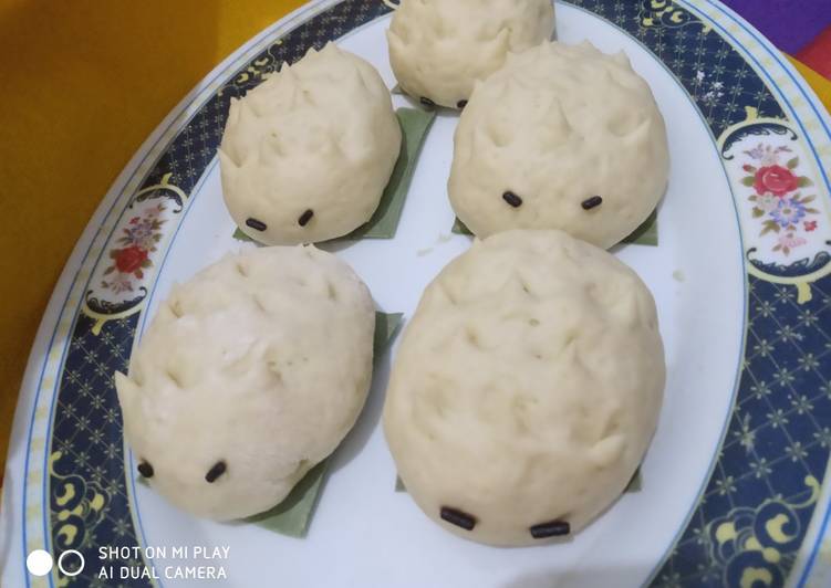 Resep Bakpao landak Anti Gagal