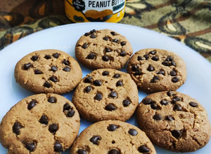A picture of Peanut Butter Cookies (Eggless).