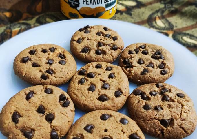 Peanut Butter Cookies (Eggless)