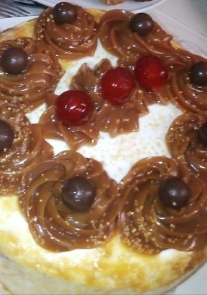 صورة لوصفة تورته مربى الحليب 🍮🍮🎂🎂