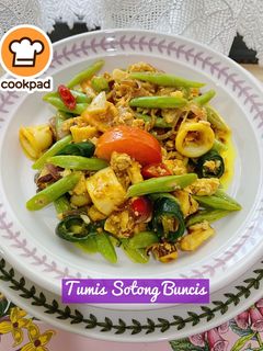 Gambar 👩‍🍳Tumis Sotong Buncis