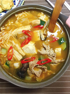 韓式大醬湯된장찌개 的食譜成品照片