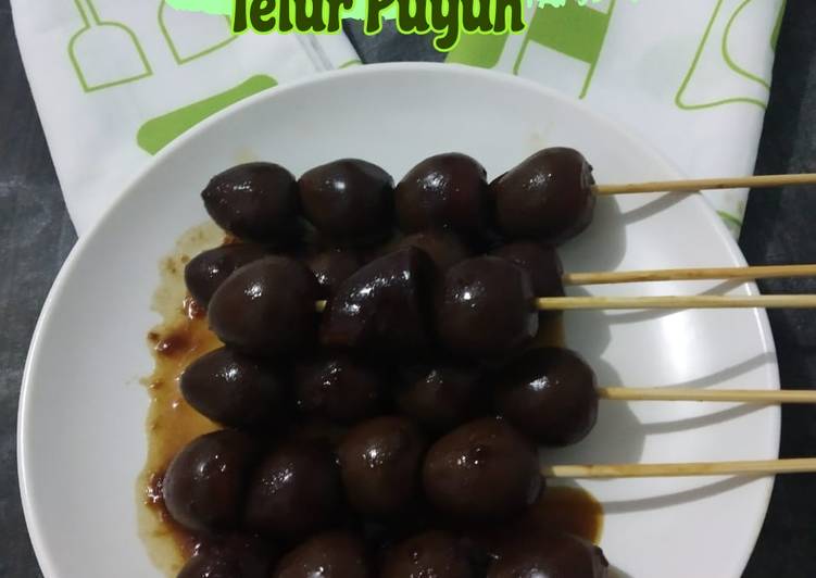 Cara Gampang Menyiapkan #270. Sate Pindang Telur Puyuh yang Enak