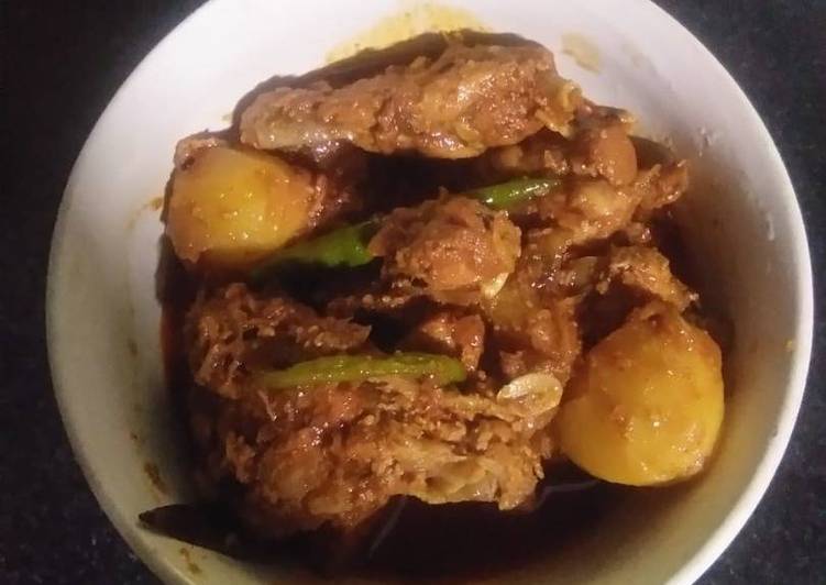Simple Way to Prepare Perfect Dahi chicken