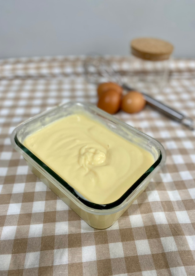 Una foto de Crema pastelera casera