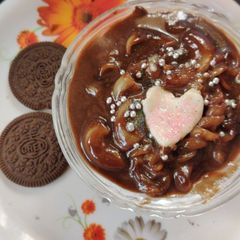 A picture of Chocolaty pasta.