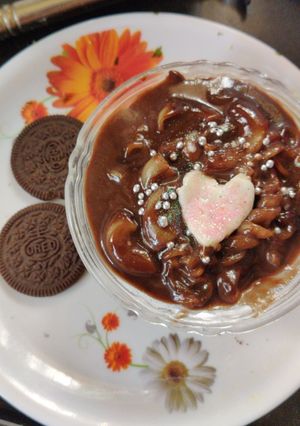 A picture of Chocolaty pasta.