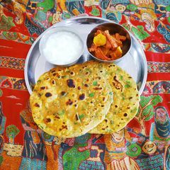 A picture of Methi Masala Thepla.
