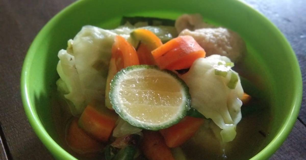 Resep Sop Bakso Tahu Home Made Oleh Dapur Random Cookpad